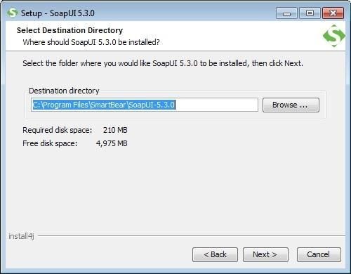 Destination Directory