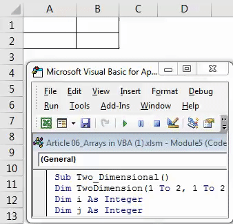 Two Dimensional Array 3
