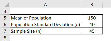 Central Limit Theorem Formula Example 3-1