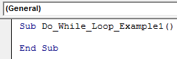 VBA Do While Example 1
