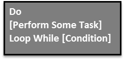 VBA Do While Syntax 2