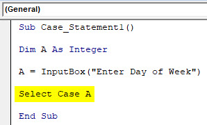 VBA Case Example 1-5