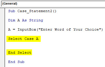 VBA Case Example 2-4