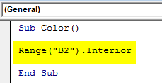 VBA Colour Index Example 1-4