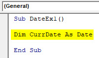 VBA Date Example 1-3
