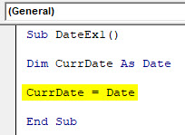 VBA Date Example 1-4