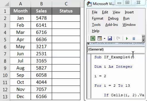 VBA Else If Result 8