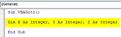 VBA GoTo Example 2-2
