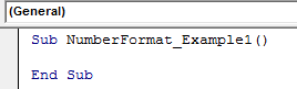 VBA Number Format Example 2-2