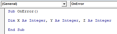 VBA On Error Example 2-1