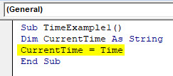 VBA Time Example 1-3