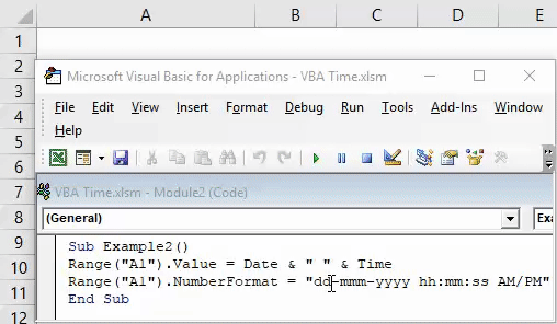 Result of Example 2-8