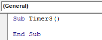 Timer Code