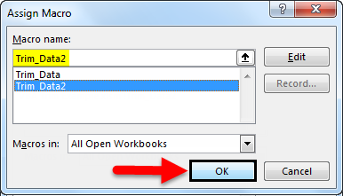 Assign Macro to Button