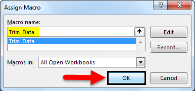 How to Assign Macro