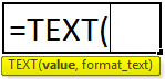 Text Formula Syntax