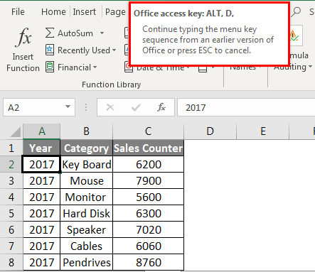 Create Pivot Table from Multiple Sheets 4