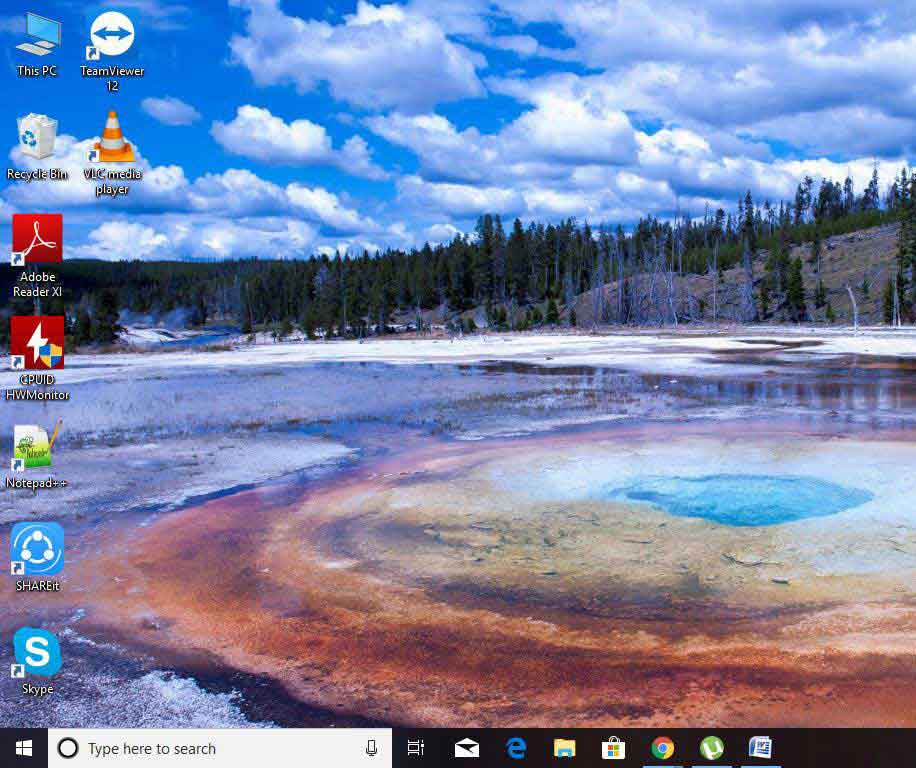 Example of a GUI Interface