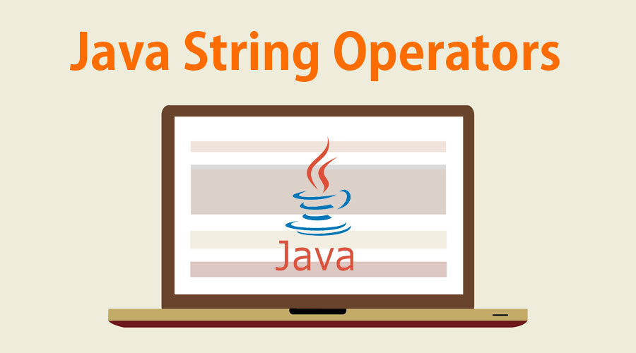 Java String Operators