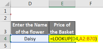 Lookup Formula Example 1.4