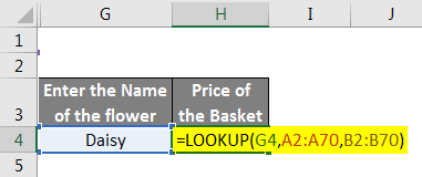 Lookup Formula Example 1.7