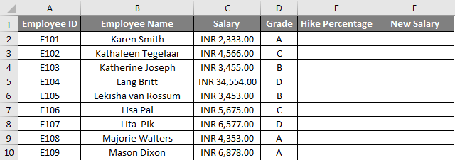 Lookup Formula Example 2.3