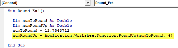 Function in excel Example 4.5
