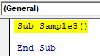 VBA Active Cell Example 4-1