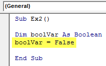 VBA Data Type Example 2-2