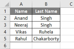 VBA Delete Row Example 2-1