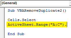 Dupli VBA Range