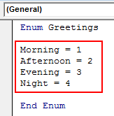 VBA Enum Example 1-2