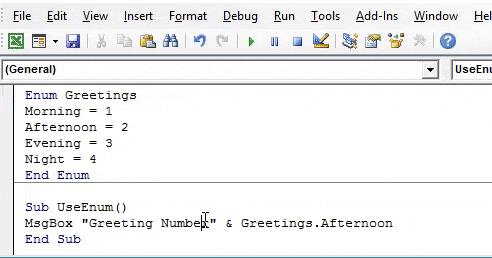 Result of Example 1-7