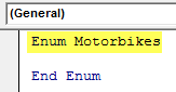 VBA Enum Example 2-4