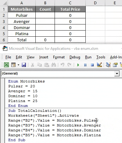Result of Example 2-9