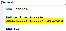 VBA IF NOT Example 1.4