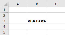 VBA Paste Example 1-1