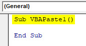 VBA Paste Example 1-3