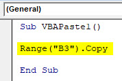 VBA Paste Example 1-4