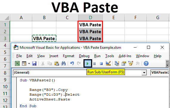 VBA Paste