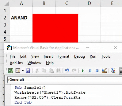 Result of Example 2-5