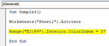 VBA Range Cells Example 4-4