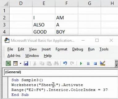 Result of Example 4-5