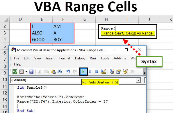 VBA Range Cells