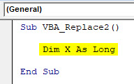 VBA Replace Example 1-4