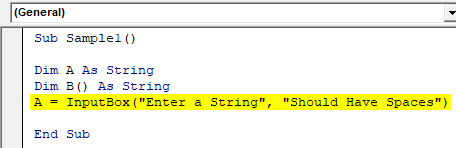 VBA Split Example 2-4