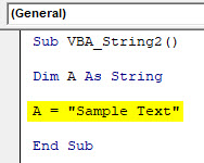 VBA String Example 2-3