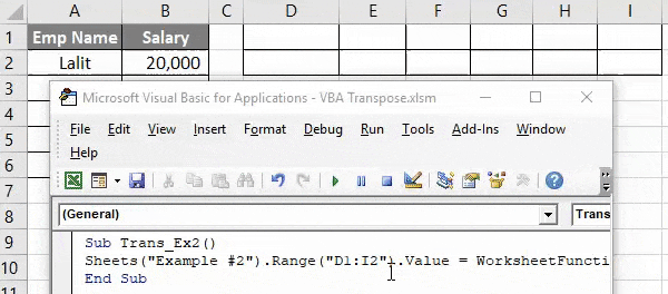 Result of Example 2-5