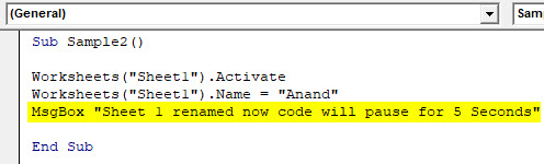 VBA Wait Example 3-4