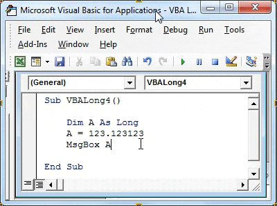 VBA long 4.01